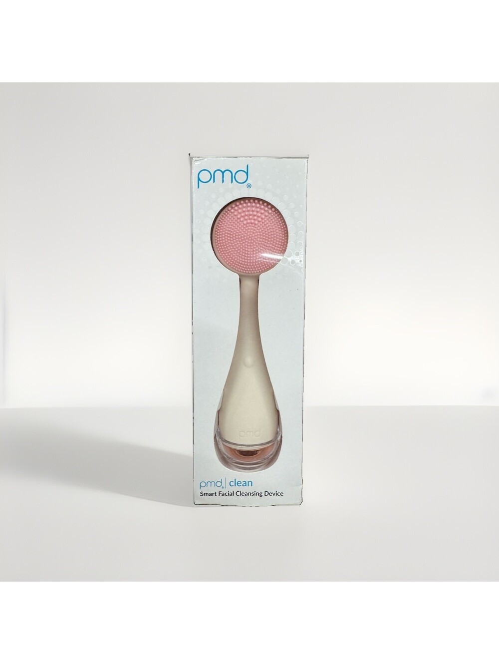 (A) PMD Clean Smart Facial Cleansing Device Blush Pink SonicGlow 4001 NEW